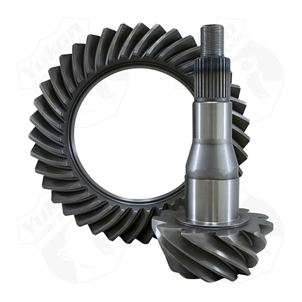 Yukon Gear & Axle High Performance Yukon Ring And Pinion Gear Set For 11 And Up Ford 9.75 Inch In A 4.11 Ratio Yukon YG F9.75-411-11