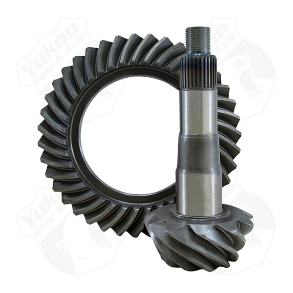 Yukon Gear & Axle High Performance Yukon Ring And Pinion Gear Set For GM Cast Iron Corvette Dropout In A 3.73 Ratio Yukon YG GMVET-373