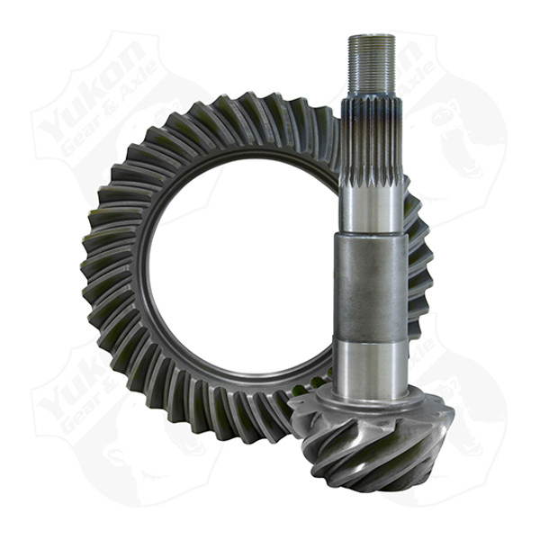 Yukon Gear & Axle High Performance Yukon Ring & Pinion Gear Set For Model 35 IFS Reverse Rotation In A 4.11 Ratio Yukon YG M35R-411R Yukon Gear & Axle High Performance Yukon Ring & Pinion Gear Set For Model 35 IFS Reverse Rotation In A 4.11 Ratio Yukon YG M35R-411R