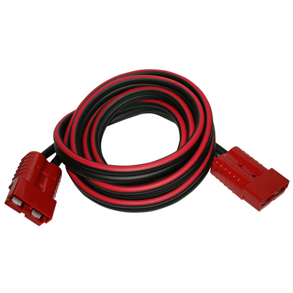 Bulldog Winch Jumper Cable Set 15 Ft Plug To Plug Red 20336