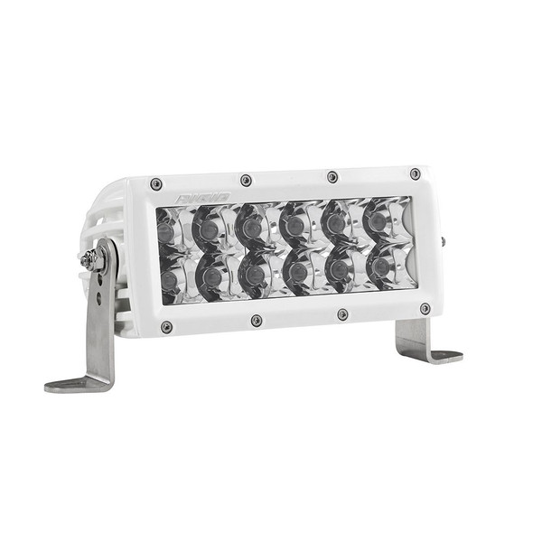 Rigid Industries 6 Inch Spot Light White Housing E-Series Pro RIGID Industries 806213