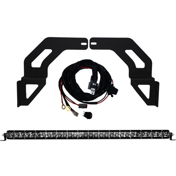 Rigid Industries 16-17 Toyota Tacoma Bumper Mount Kit Includes One 30 Inch SR-Series Light SR-Series Pro RIGID Industries 465683