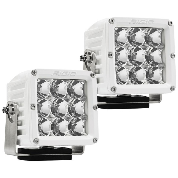 Rigid Industries Flood Light White Housing Pair D-XL Pro RIGID Industries 324113