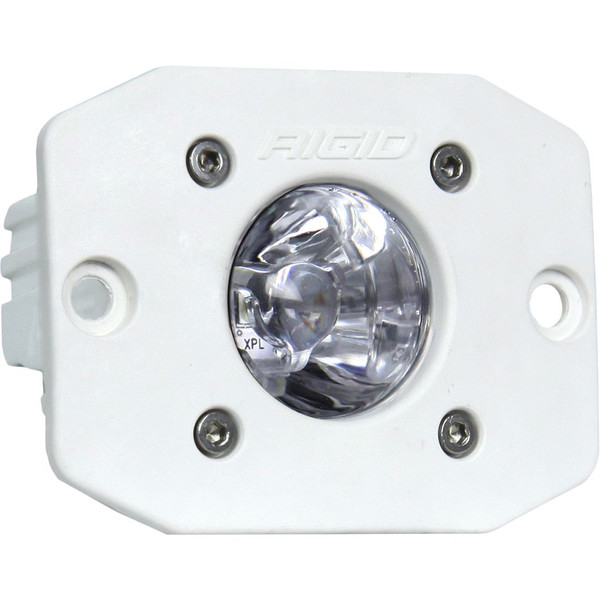 Rigid Industries Ignite Spot Flush Mount White Housing Ignite RIGID Industries 60611