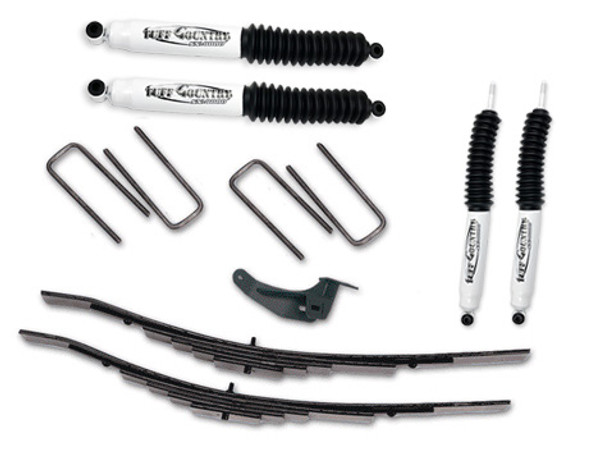 Tuff Country 2.5 Inch Leveling Kit Front 00-04 Ford F250/F350 4WD w/351 Gas Engine Only with Leaf Springs and SX8000 Shocks 22963KN