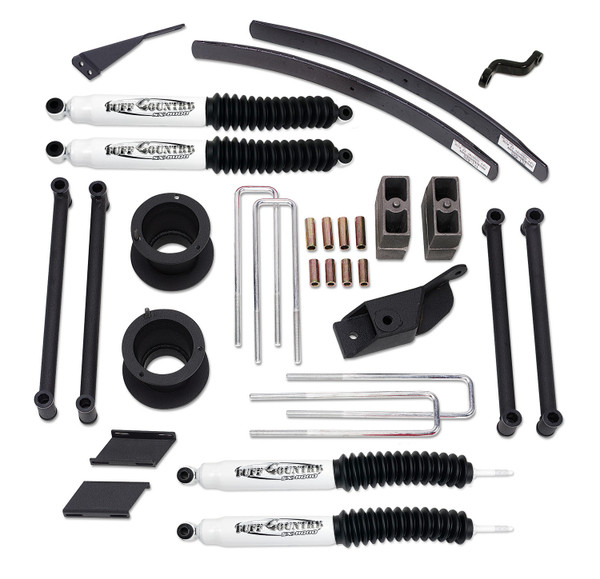 Tuff Country 4.5 Inch Lift Kit 00-02 Dodge Ram 2500/3500 w/ SX8000 Shocks Fits Models with Factory Overloads 35933KN