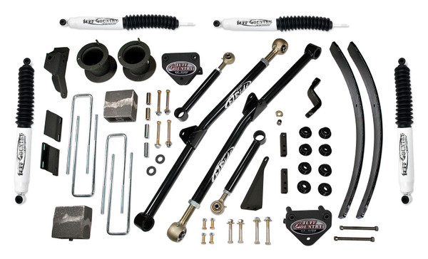 Tuff Country 4.5 Inch Long Arm Lift Kit 00-02 Dodge Ram 2500/3500 w/ SX8000 Shocks 35927KN