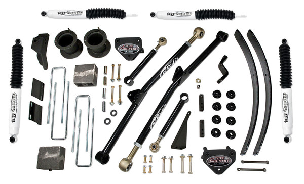 Tuff Country 4.5 Inch Long Arm Lift Kit 94-99 Dodge Ram 2500/3500 w/ SX8000 Shocks Fits Vehicles Built March 31 1999 and Earlier 35925KN