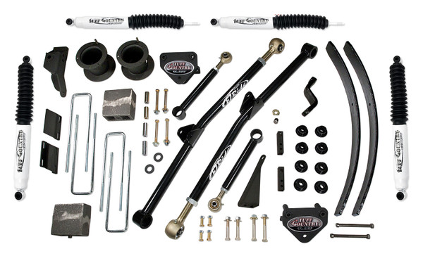 Tuff Country 4.5 Inch Long Arm Lift Kit 99-99 Dodge Ram 1500 w/ SX8000 Shocks Fits vehicle built April 1 1999 to Dec 31 1999 35916KN