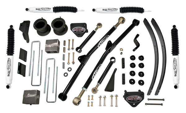 Tuff Country 4.5 Inch Long Arm Lift Kit 94-99 Dodge Ram 1500 w/ SX8000 Shocks Fits Vehicles Built March 31 1999 and Earlier 35915KN