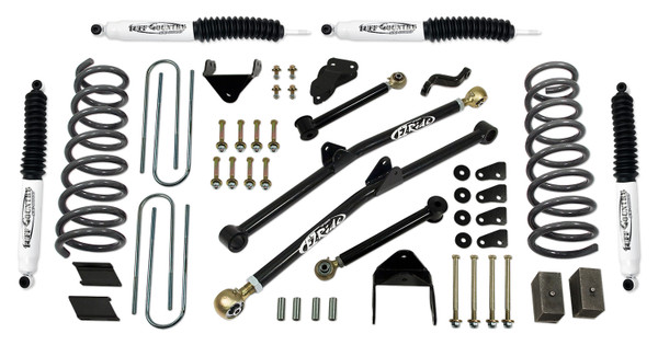 Tuff Country 4.5 Inch Long Arm Lift Kit 07-08 Dodge Ram 2500/3500 with Coil Springs and SX8000 Shocks Fits Vehicles Built July 1 2007 and Later 34221KN