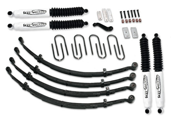 Tuff Country 4 Inch Suspension Lift Kit 76-86 Jeep CJ5/CJ7 EZ-Ride w/ SX8000 Shocks 42703KN