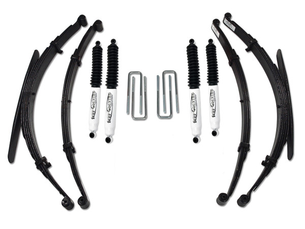 Tuff Country 4 Inch Lift Kit 69-93 Dodge Truck/Ramcharger 1/2 Ton & 3/4 Ton with Rear Springs and SX8000 Shocks 34701KN