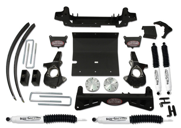 Tuff Country 4 Inch Lift Kit 99-05 Silverado/Sierra 1500 w/ SX8000 Shocks w/multi Piece Sub Frame 14959KN