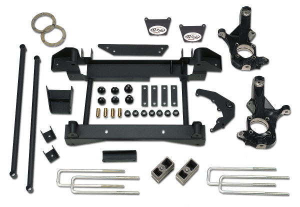 Tuff Country 6 Inch Lift Kit 01-10 Silverado/Sierra 2500HD w/1 Piece Sub Frame 16985