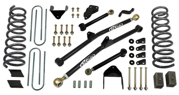 Tuff Country 4.5 Inch Long Arm Lift Kit 03-07 Dodge Ram 2500/3500 with Coil Springs Fits Vehicles Built June 30 2007 and Earlier 34217K