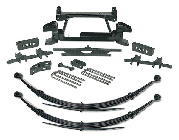 Tuff Country 4 Inch Lift Kit 88-97 Chevy/GMC Truck K2500/3500 4x4 8 Lug with Rear Leaf Springs Fits Models with Cast Lower Control Arms Only 14822K