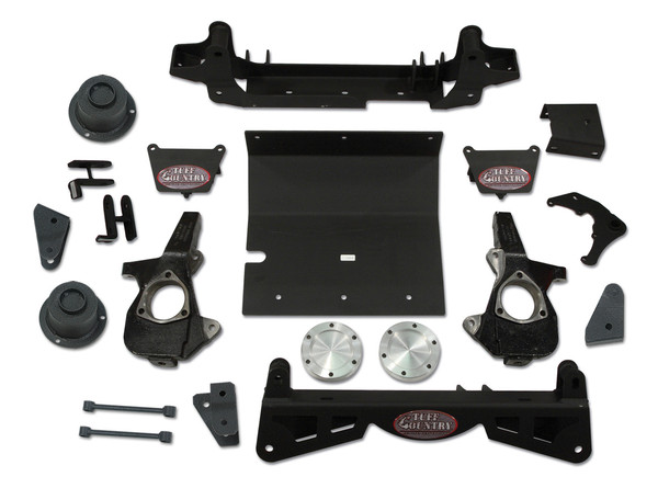 Tuff Country 4 Inch Lift Kit 00-06 Chevy Suburban/Tahoe/01-03 Avalanche and 00-06 GMC Yukon/Yukon XL 1500 w/3 Piece Sub Frame 14962