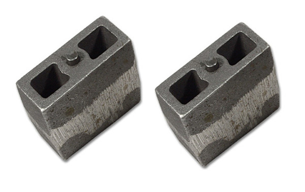 Tuff Country 5.5 Inch Cast Iron Lift Blocks 2.5 Inch Wide Tapered Pair 79055