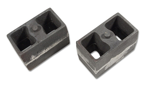 Tuff Country 4 Inch Cast Iron Lift Blocks3 Inch wide Non Tapered Pair 79044