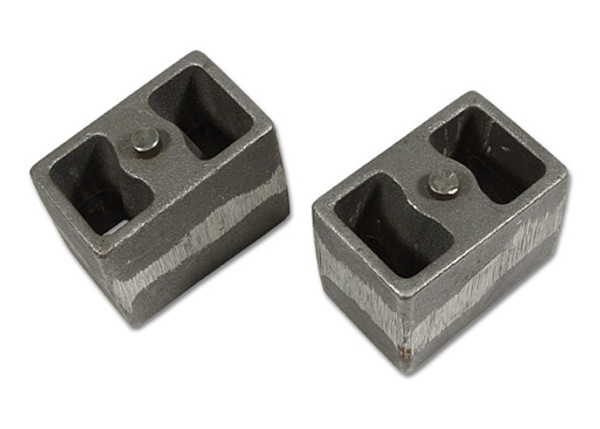 Tuff Country 4 Inch Cast Iron Lift Blocks 3 Inch Wide Tapered Pair 79043