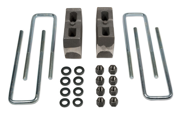 Tuff Country Rear Block & U-Bolt Kit 4 Inch 01-10 Chevy Silverado/GMC Sierra 2500HD 4WD 97024