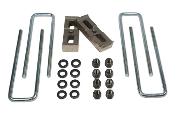 Tuff Country Rear Block & U-Bolt Kit 1 Inch 01-10 Chevy Silverado/Sierra 2500HD 4WD 97021