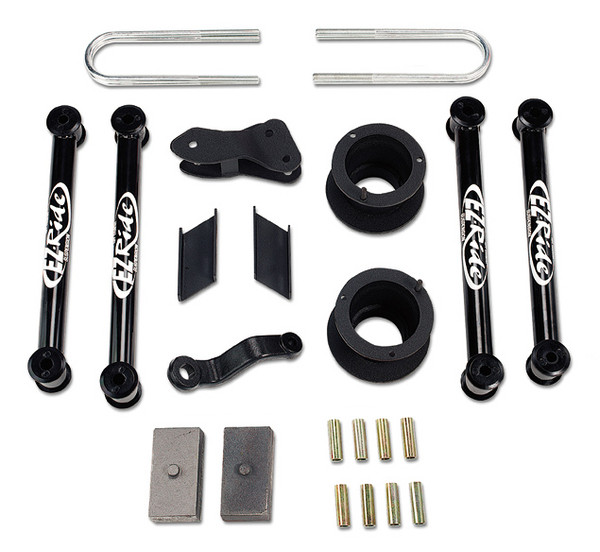 Tuff Country 4.5 Inch Lift Kit 09-13 Dodge Ram 2500/09-12 Dodge Ram 3500 with Coil Spring Spacers and Rear Blocks 34022