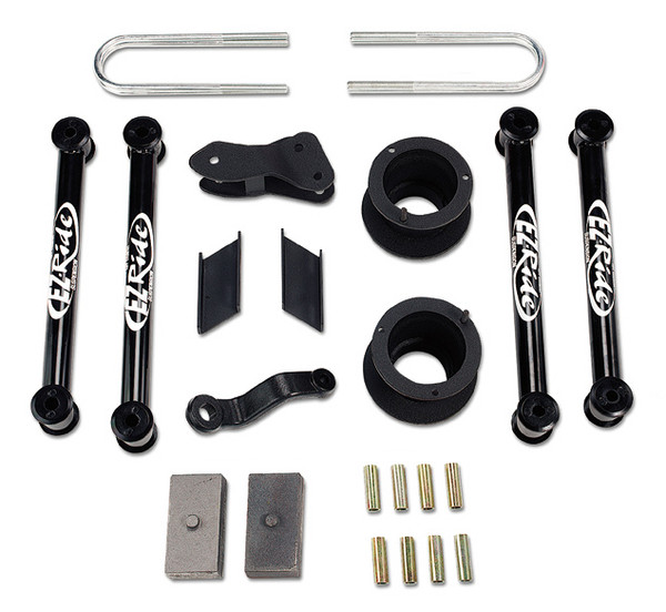 Tuff Country 4.5 Inch Lift Kit 07-08 Dodge Ram 2500/3500 with Coil Spring Spacers and Rear Blocks Fits Vehicles Built July 1 2007 and Later 34021