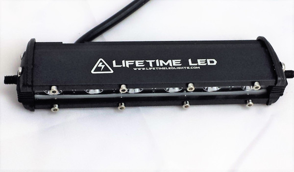 Lifetime LED Lights Mini Light Bar 6 Inch 18 Watt Spot Pattern Lifetime LLL-MI-18-S