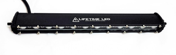 Lifetime LED Lights Mini Light Bar 12 Inch 36 Watt Spot Pattern Lifetime LLL-MI-36-S