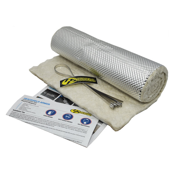 Heatshield Products Exhaust Pipe Heat Shield Armor Kit 1/4 Thick 1 Foot X 5 Foot 171005