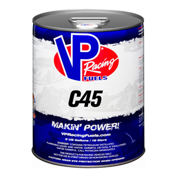 VP Racing Fuels C45 Leaded Race Fuel 5 Gallon 1452