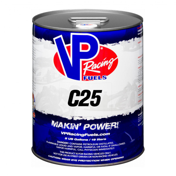 VP Racing Fuels C25 Leaded Race Fuel 5 Gallon 1522