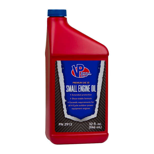 VP Racing Fuels 4 Cycle SAE 30WT Small Engine Oil ( 1 QT x12) 2914