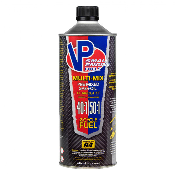 VP Racing Fuels Multi Mix 40:1/50:1 Premixed Case of 8/Qts of #6815 6818