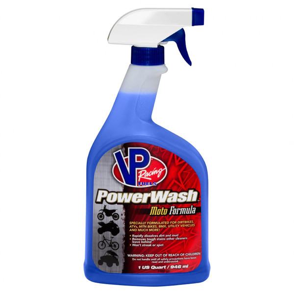 VP Racing Fuels Power Wash Liquid Moto Case of 12/32oz of #M10035 PowerWash M10027