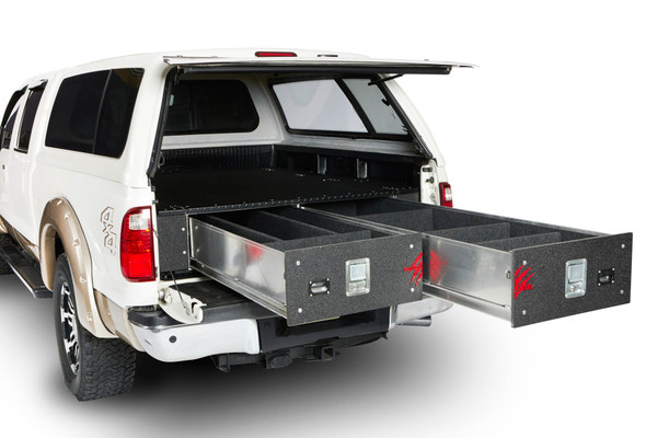 Cargo Ease Cargo Locker Base 9 Inch Single Drawer System 99-Pres Ford Super Duty F250/F350 Short Bed Cargo Ease CL8048-D9-1
