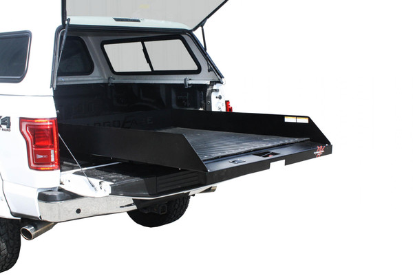 Cargo Ease Commercial 2000 Cargo Slide 2000 Lb Capacity 92-11 F150 SuperCrew Bed W/Bedliner 01-Pres Ford Raptor 10-Pres Lincoln Mark LT 06-08 Dodge Ram 1500 Crew Cab 5.7 Ft 09-Pres Chevy Suburban GMC Yukon XL 5.5 Ft Cargo Ease CE6347C20