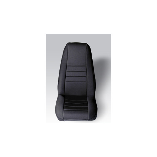 Rugged Ridge Neoprene Front Seat Covers, Black; 76-90 Jeep CJ/Wrangler YJ 13212.01