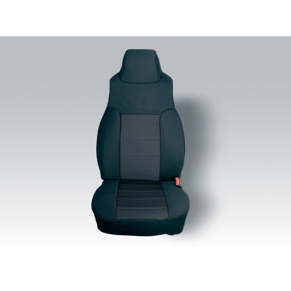 Rugged Ridge Neoprene Front Seat Covers, Black; 03-06 Jeep Wrangler TJ 13213.01