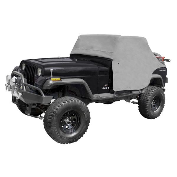 Rugged Ridge Cab Cover, Gray; 87-91 Jeep Wrangler YJ 13310.09