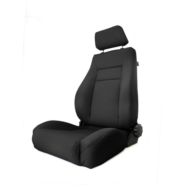 Rugged Ridge Ultra Front Seat, Reclinable, Black; 84-01 Jeep Cherokee XJ 13446.01