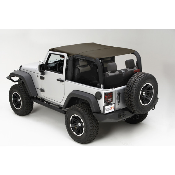 Rugged Ridge Island Topper, Khaki Diamond; 07-09 Jeep Wrangler JK 13588.36