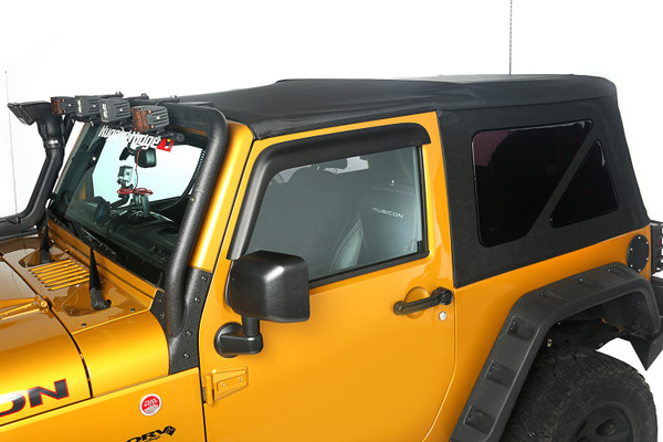 Rugged Ridge Soft Top, Black Diamond; 10-16 Jeep Wrangler JK 13737.01