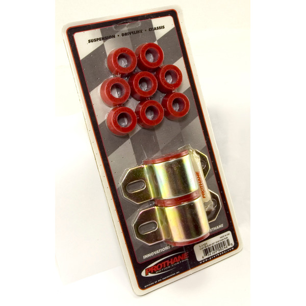 Rugged Ridge Front Swaybar Bushing Kit, Red, 15/16 Inch; 76-86 Jeep CJ Models 18367.01