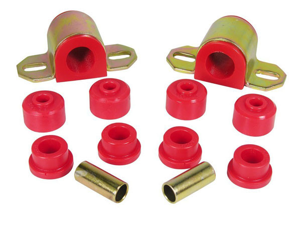 Rugged Ridge Front Swaybar Bushing Kit, Red, 15/16 Inch; 84-01 Jeep Cherokee XJ 18367.14