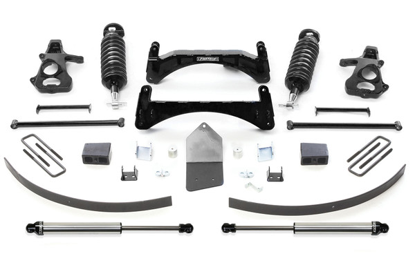 Fabtech 6 in. PERF SYS W/DLSS 4.0C/Os & RR DLSS 07-13 GM C1500 P/U W/O AUTORIDE 2WD K1029DL
