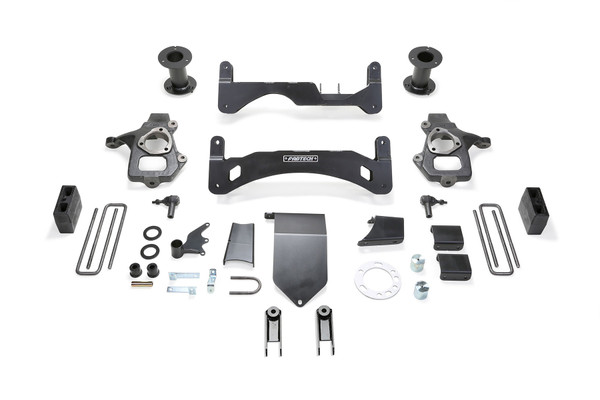 Fabtech 6 in. BASIC SYS G2 W/ MAGNERIDE 14-18 GM K1500 P/U DENALI W/ OE FORG STL UCA K1100