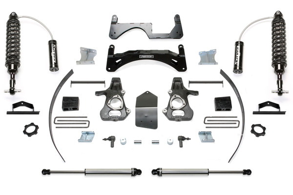 Fabtech 6 in. BASIC SYS W/ DL 2.5 & 2.25 14-18 GM C/K1500 P/U W/ OE FORG STL UCA K1112DL